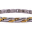 Rope Twist Silver Gold Titanium