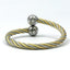 Ropei SS 2 Tone Wire Silver Brass Ball
