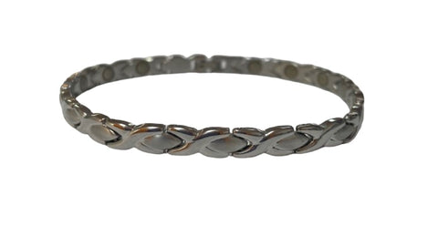 XO Silver Anklet