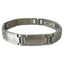 Men’s Broad Neo-Magnetic Bracelet Silver
