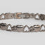 Conjunto B-NL de corazón de plata