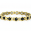 Black CZ in Gold - Clean