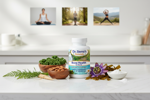 Bone Health & More with ingredients and active lifestyle