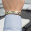 Business Meeting Wrist Close-up with Magnetic Bracelet