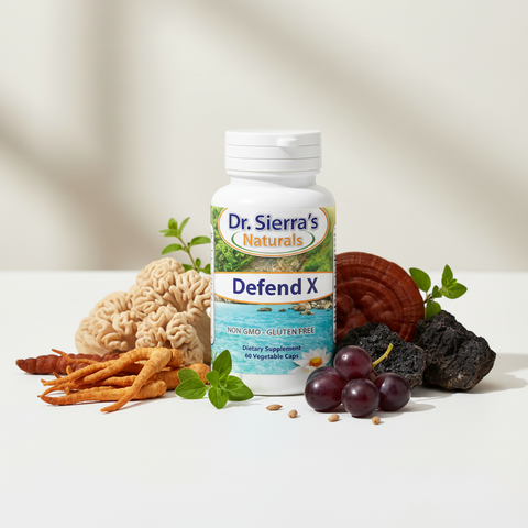 Defend X with medicinal mushrooms