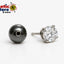 Magnetic Earrings Round CZ