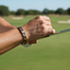 Golfers Copper Bracelet Golf Swing Close-up
