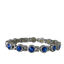 Sapphire CZ in Silver