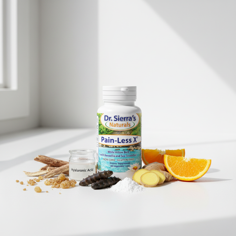 Pain-Less X2 with ingredients