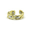XO 2 Tone Shiny Ring
