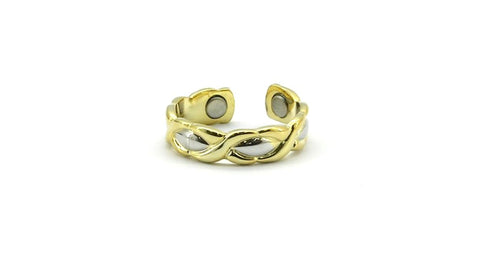 XO 2 Tone Shiny Ring