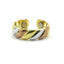 Twist 3 Tone Ring