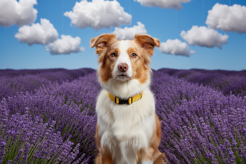 Magnetic Dog Collar Yellow
