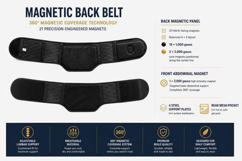 Magnetic Back Belt