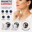 Magnetic Earrings Square CZ